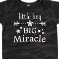 thumbnail image 4 of Inktastic Little Boy, Big Miracle Boys Baby Bodysuit, 4 of 5