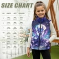 thumbnail image 6 of Garronmavis Dragon Zippered Vest Stand Collar Flowers Boys Vest Size 5-6 Comfortable Winter Lightweight Sleeveless Fleece Jacket with Pocket Stylish Fall Outfits Fashion Clothing, 6 of 7