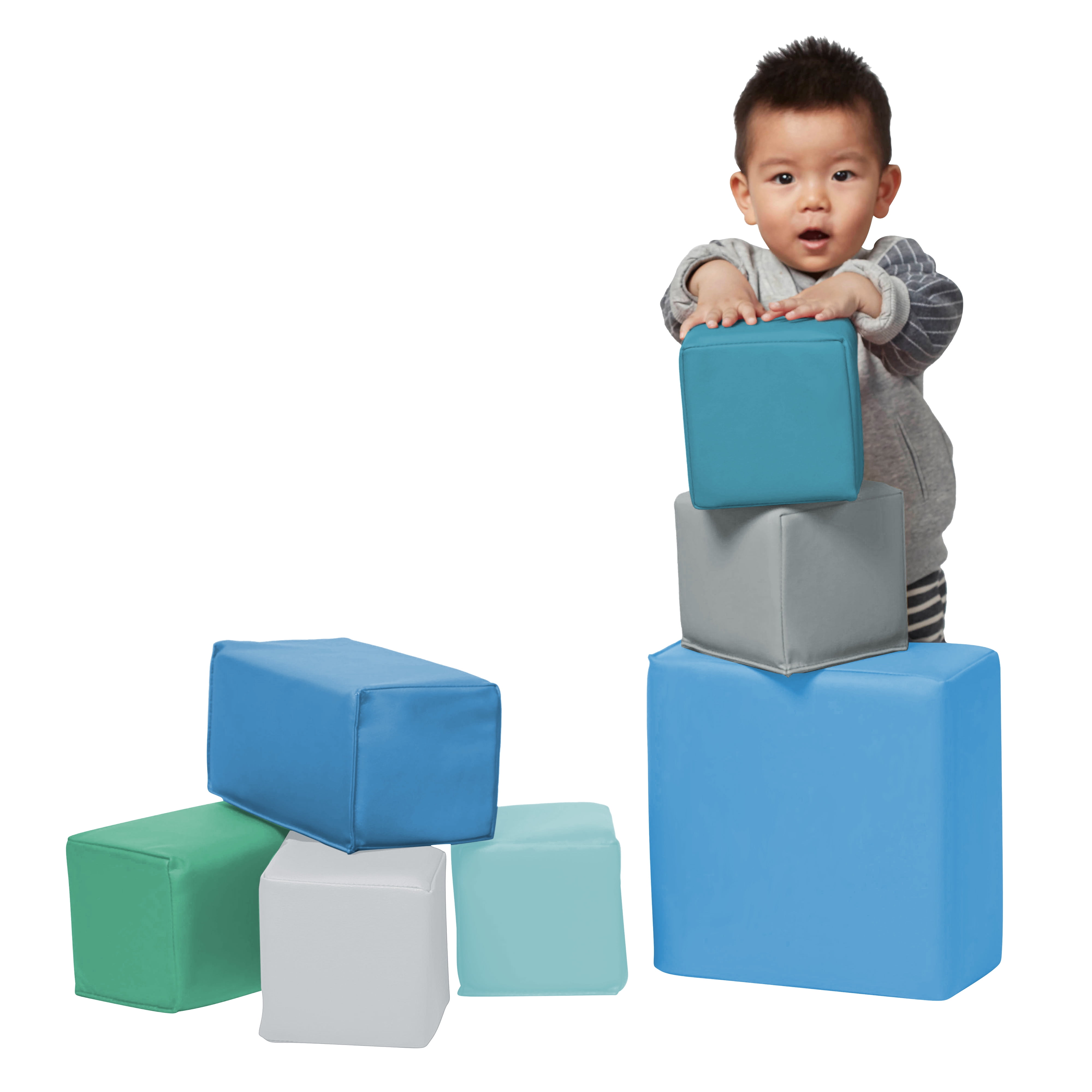 ECR4Kids SoftZone Toddler Foam Block Playset Soft Uganda Ubuy