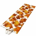 thumbnail image 2 of Kitchen Runner 2 x 6 Ft, Thanksgiving Non-Slip Residential Carpet, Fall Orange Pumpkin Maple Leaves Farmhouse Indoor Crawling Mats Runner Rugs for Living Room/Dining Room/Bedroom, 2 of 8