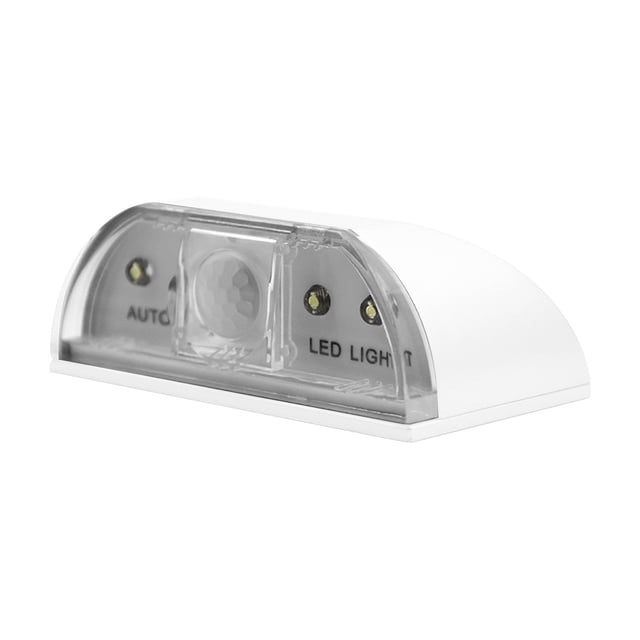 NAOJIE Keyhole Light-Infrared Ir Wireless Door Lock Lamp & Auto Sensor Motion Detector,4 Led Bulbs(White),Small Motion Sensor Light,Door Lock Light,Door Light