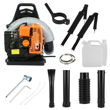 GZZQY EB650 Leaf Vacuum Two-Stroke Gas Blower， Backpack High-Power Snow Blower Park Deciduous Road Dust Removal Wind Fire Extinguisher