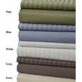 thumbnail image 2 of Sheetsnthings Good Weight Pure Cotton Bed Sheet Set (Twin XL Size, Solid White) 16 Inch Deep Pockets- Sateen Woven Soft Sheets, 2 of 3