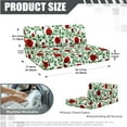 thumbnail image 6 of XYZCANDO Beautiful Rose Print Rv Dinette Cushion Covers,Stretchable Cushion Cover,RV Cushion Slipcover,Easy Installation,2 Backrest Covers and 2 Bench Covers Cute Designed for Ladies(Green), 6 of 6