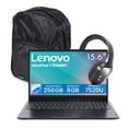 thumbnail image 1 of Combo Laptop Laptop Lenovo IdeaPad 1 15AMN7 AMD Ryzen 5 7520U 8GB 256GB SSD 15.6" FHD Touch Windows 11 Home Azul Abyss + Audifonos Bluetooth y Mochila, 1 of 4
