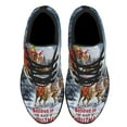 thumbnail image 2 of Believe In The Magic Of ChriStas Santa's Sleigh Shoes Sneakers Black Size 9.5, 2 of 7