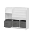 thumbnail image 2 of Toy Bins for Kids Organizer, SHINPT Small Bookshelf for Kids, Toddler, Kids Bookshelf and Toy Storage, Nursery Bookshelf with Fabric Drawers, Kids Book Storage for Bedroom, Playroom, Livingroom, 2 of 8