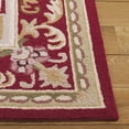 thumbnail image 4 of Safavieh Chelsea Patton Floral Area Rug, Ivory/Burgundy, 5'3" x 8'3", 4 of 13