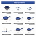 thumbnail image 2 of Batería de Cocina FLAVORSTONE Light Family Set 12 piezas Azul, 2 of 5