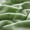 thumbnail image 4 of Parent's Choice Plush Reversible Green Unisex Polyester Baby Blanket, 4 of 11