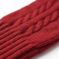 thumbnail image 6 of Jiibva Wool Knit Gloves Women Touchscreen Warm Gloves with Long Wrist Cuffs Windproof Cold Weather Gear, 6 of 7