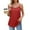 Red, variant on Wyobmus Womens Tank Tops Summer Camisole Halter Tops Casual Spaghetti Straps Sleeveless Tunic Scoop Neck Tees Blouses Olive Green