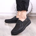 thumbnail image 6 of Men's Slip-On Mesh Loafers - Breathable Comfortable Minimalist Shoes, All-Season Solid Color Fabric Upper with PVC Sole, Round Toe Daily Shoes Suitable for Casual Wear, Work, and Travel, 6 of 6