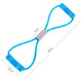 thumbnail image 7 of SPRING PARK Portable Exercise Resistance Yoga Chest Rally Pull Rope, 8-Shape Tube Band Yoga Elastic Cord，Rally Loop Stretch and Resistance Exercise Band | Back, Foot, Leg, 7 of 7