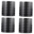 thumbnail image 2 of Bamboohart 4 Pieces Furniture Risers Anti Slip Bed Lift Risers for Desks Tables Cabinet Black, 2 of 9