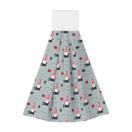 

Coaee Christmas Gnome 1 for Fast Absorbent Hanging Towels with Velcro for Kitchen Bathroom Laundryroom