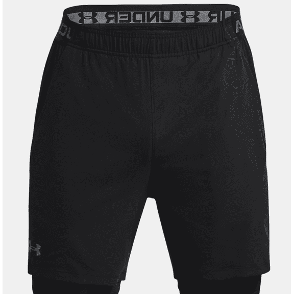 Under Armour Vanish Woven Mens Shorts 2 IN 1 -  BLACK - XL