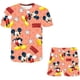 thumbnail image 1 of Ropa de Mickey para niños, ropa de moda de verano para niñas pequeñas, camiseta deportiva para niños, pantalones cortos, conjuntos de 2 uds, disfraz para niños pequeños, chándales para niños 14T Gao Jinjia LED, 1 of 2
