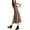 Beige, variant on 1.State Animal Print Lace Trimmed Slip Dress Multicoloured 8