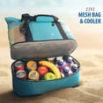 thumbnail image 5 of Bolsa Multifuncional para Acampar en la Playa, Refrigerada y Aislada, Bolsa para Almuerzo, Bolsa Multifuncional Desmontable,B, 5 of 5