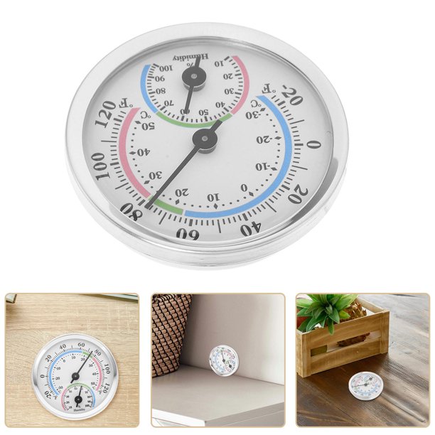 WEUVEB Instrumento Medidor De Temperatura Y Humedad Para Patio Con Moderno En