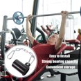 thumbnail image 3 of Masteelf T- bar Row Platform Landmine Eyelet Attachment for Bar with Chain for Bent Over Row Exercise with Cable Machine Attachment Hand, 3 of 10
