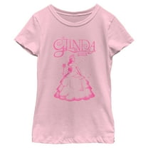 Girl's Wicked Glinda Distressed Graphic T-Shirt