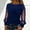 Blue, variant on Women Shiny Sequin Blouses Glitter Sexy Off Shoulder Business Long Sleeve Shirts Fashion Dressy Casual Party Tunic Tops