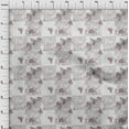 thumbnail image 3 of oneOone Viscose Jersey Dusty Brown Fabric Leopard Skin & Texture Watercolor Sewing Fabric By The Yard Printed Diy Clothing Sewing Supplies 60 Inch Wide, 3 of 5
