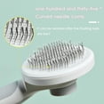 thumbnail image 6 of Pet Cat Comb Dog Cat Hair Comb Pet Dog Hair Special Needle Comb Cat Hair Cleaner Pet Cats Cleaning and Grooming Supplies, 6 of 6