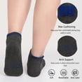 thumbnail image 2 of KOITHOT 12 Pairs Men Ankle Socks for Mens Cushioned Socks Athletic Running Size 10-13, 2 of 7