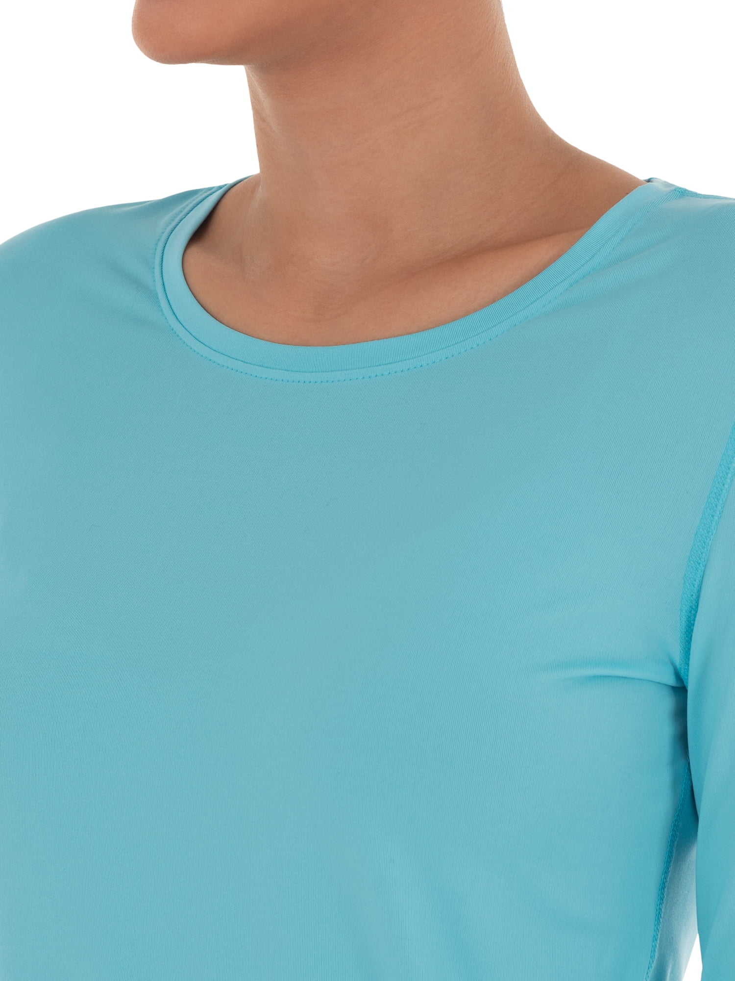 Athletic Works Women's Core Active Long Sleeve T-Shirt, 2-Pack