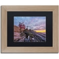 thumbnail image 1 of Trademark Fine Art "Reflection In Stone" Canvas Art by Michael Blanchette Photography Black Matte, Birch Frame, 1 of 4