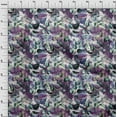 thumbnail image 4 of oneOone Cotton Jersey Purple Fabric Leaves Quilting Supplies Print Sewing Fabric By The Yard 58 Inch Wide, 4 of 6
