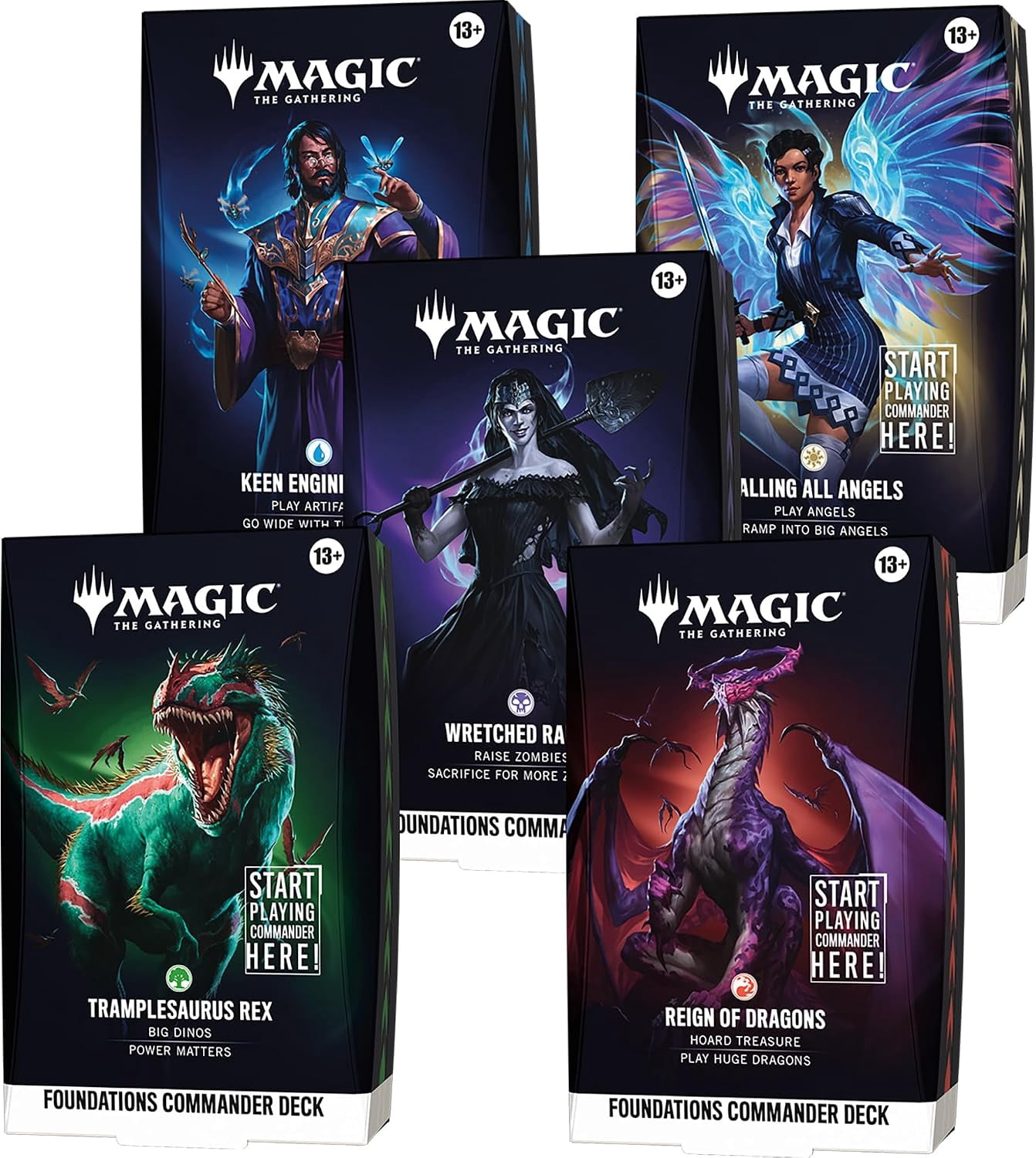 Magic: The Gathering Secret Lair x Jurassic World Life Breaks Free