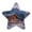 Beautiful Wooden Chalet, variant on Star Night Light Auto On/Off Plug-in Wall Light with Light Sensor Warm White LED for Home Party Blue Snowflake Pattern