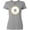 AC-Heather Grey, variant on Inktastic White Donut Women's T-Shirt