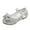 Silver, variant on Girls Dress Shoes Flats Cork Buckle Elegant Ballet Sequins Bowknot Princess Shoes,Size 2 Years-2.5 Years