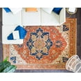 thumbnail image 2 of Mark&Day Area Rugs, 9x13 Valence Traditional Rust Area Rug (9' x 13'), 2 of 7
