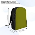 thumbnail image 2 of Lafuoo Olive Pattern Single-sided Backpack, Waterproof with Computer Compartment, Suitable for Business, Travel, Sports-One Size, 2 of 6