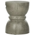 thumbnail image 4 of Safavieh Haruki Outdoor Modern Concrete Round Accent Table - Dark Grey, 4 of 6