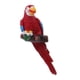 thumbnail image 5 of Simulación Loro Sharpla escultura colgante de pared guacamayo resina decoración Rojo 1, 5 of 7