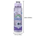thumbnail image 2 of Yucurem 800ml Cartoon Space Water Bottle with Straw & Handle for Outdoor Sports Water Bottles for Sports (Purple), 2 of 10