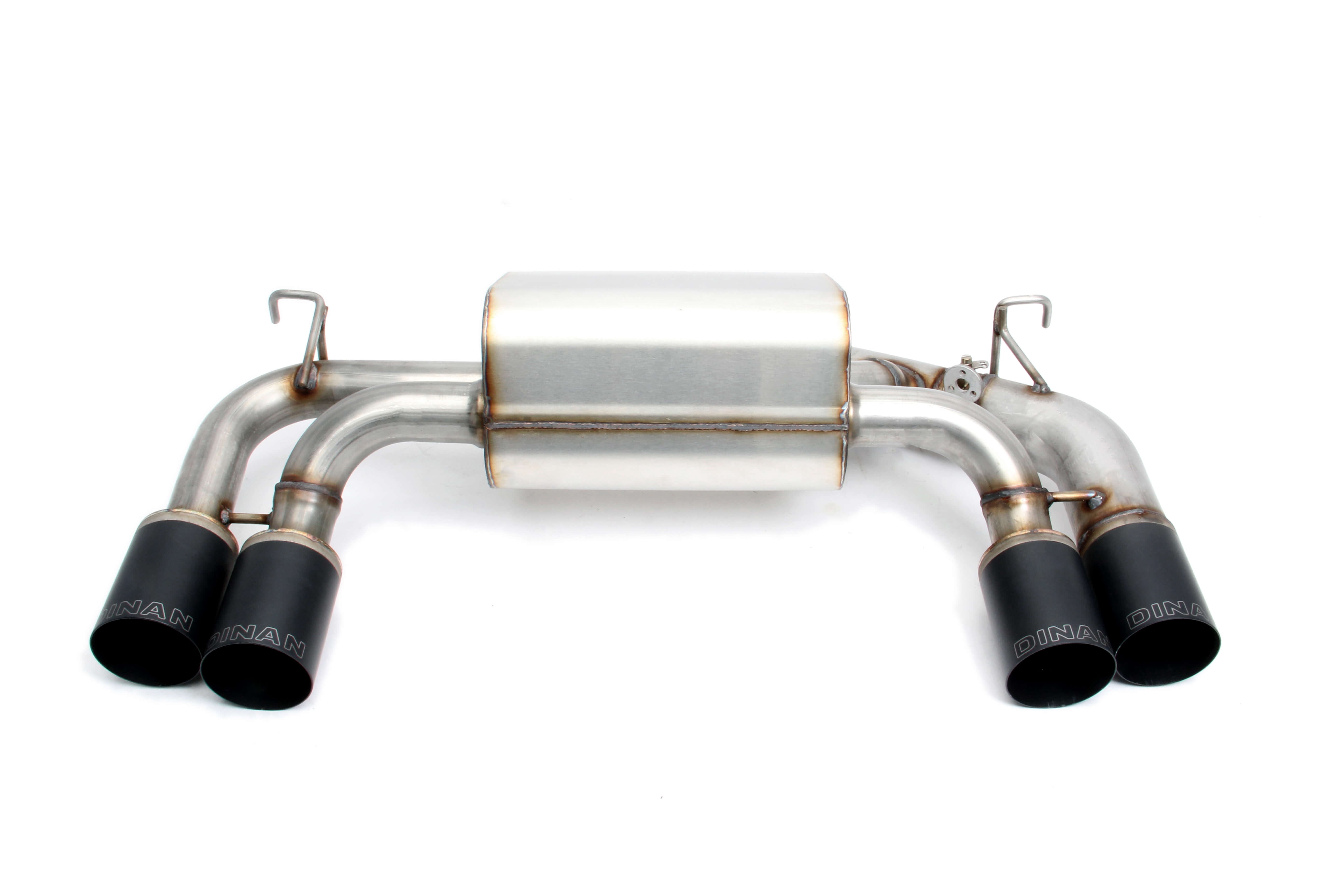 Dinan Free Flow Stainless Steel Exhaust w/ Black Tips -BMW M2 2016