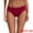 Wine Red, variant on Unique Bargains Women's Lace Mid-Waisted Full Coverage Briefs L Beige
