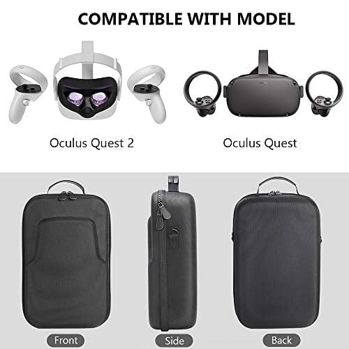 Caso de viaje de Simumu para Oculus Quest 2 / Oculus Quest VR Auriculares y Controladores Accesorios Carrying Bag