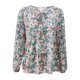 thumbnail image 4 of Tops para mujer Camisas Blusas Elegante Casual Camisas de manga larga Camisa Estampado floral Cuello en V Blusa de encaje Odeerbi  ODB-5, 4 of 5