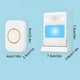 thumbnail image 2 of Timbre Inalámbrico con Vibración Xcj240321003 | Luces Intermitentes de Colores | Batería de Litio Recargable Por Usb | 39 Tonos de Llamada, 4 Niveles de Volumen, 5 Modos | Alcance Extendido de 300 M, 2 of 6
