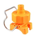 thumbnail image 1 of Boquilla de pulverización ajustable de bola plana de abanico completo de 3/4" Uxcell, riego de plástico amarillo, 2 piezas, 1 of 5