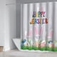 thumbnail image 3 of Cortina de Ducha Ganchos Cortina de Baño Decoración de Pascua Baño Tejido de Partición Impresión Digital Baño Gancho Impermeable Cortina No Perforada Cortinas de Ducha para Baño, 3 of 6